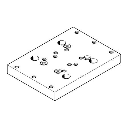 Festo Adapter Plate Kit HAPB-20/25 HAPB-20/25
